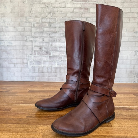Cole Hann Petra Belt Riding Boot - Picture 2 of 15